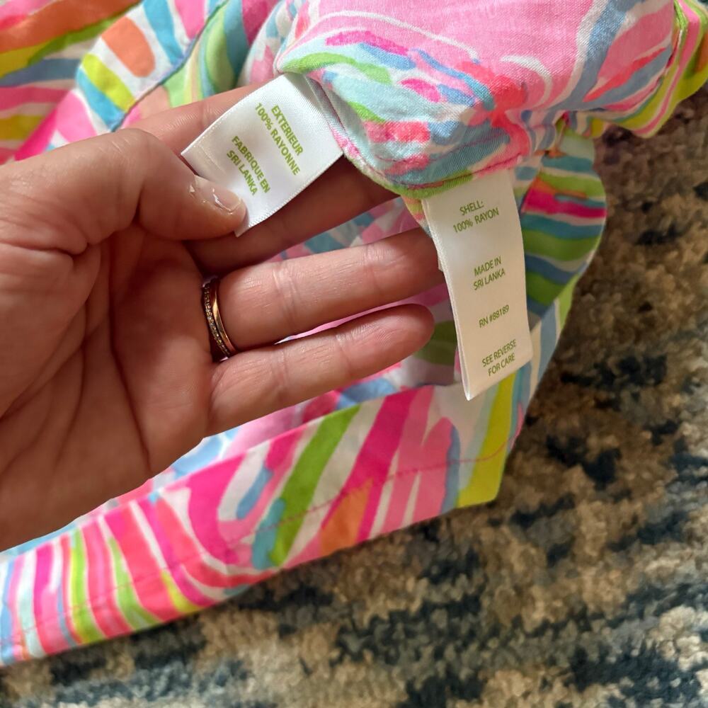 Lilly Pulitzer Sarasota tunic dress in pink pout shellabrate XS - Picture 6 of 7